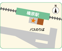 榛原駅奈良交通バス待合所横 地図