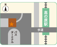高の原案内所内 地図