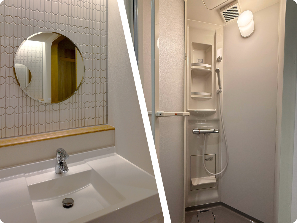 洗面台／シャワールーム