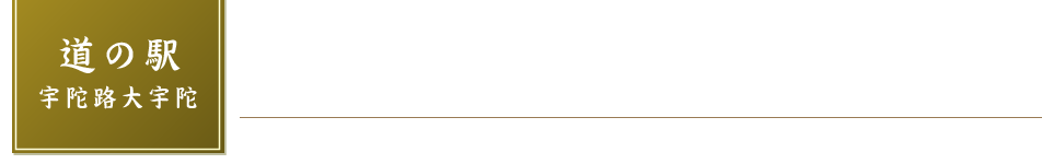 道の駅「宇陀路大宇陀」阿騎野宿