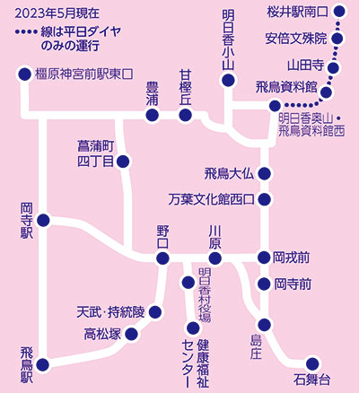 フリー乗車券利用範囲(1日券・2日間券 共通)